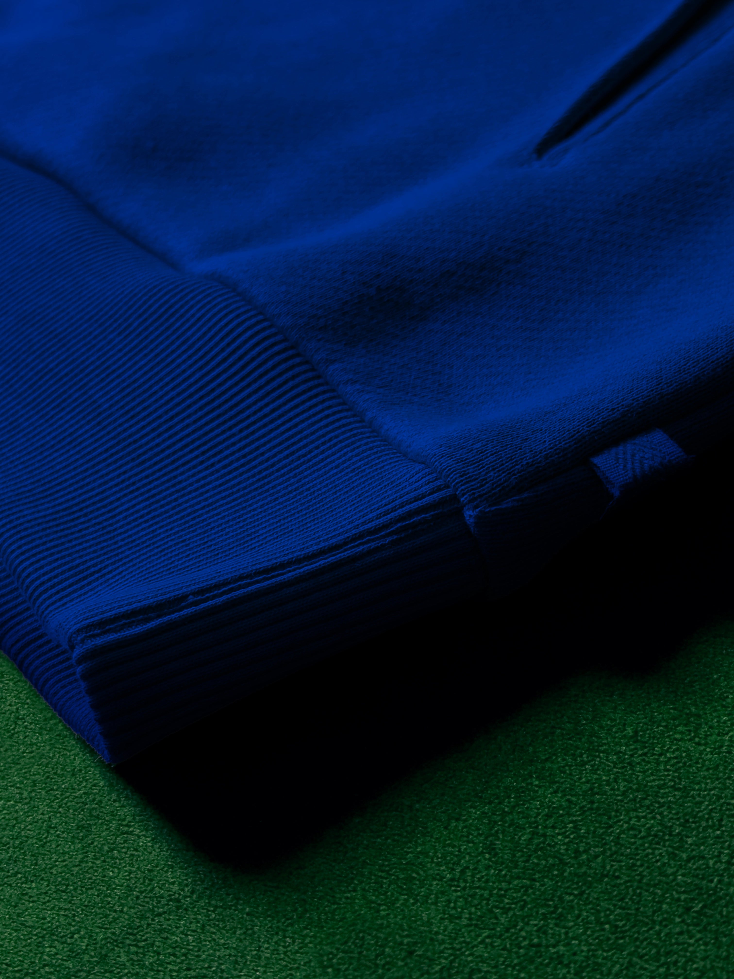 Close-up of a single green leaf against a white background.