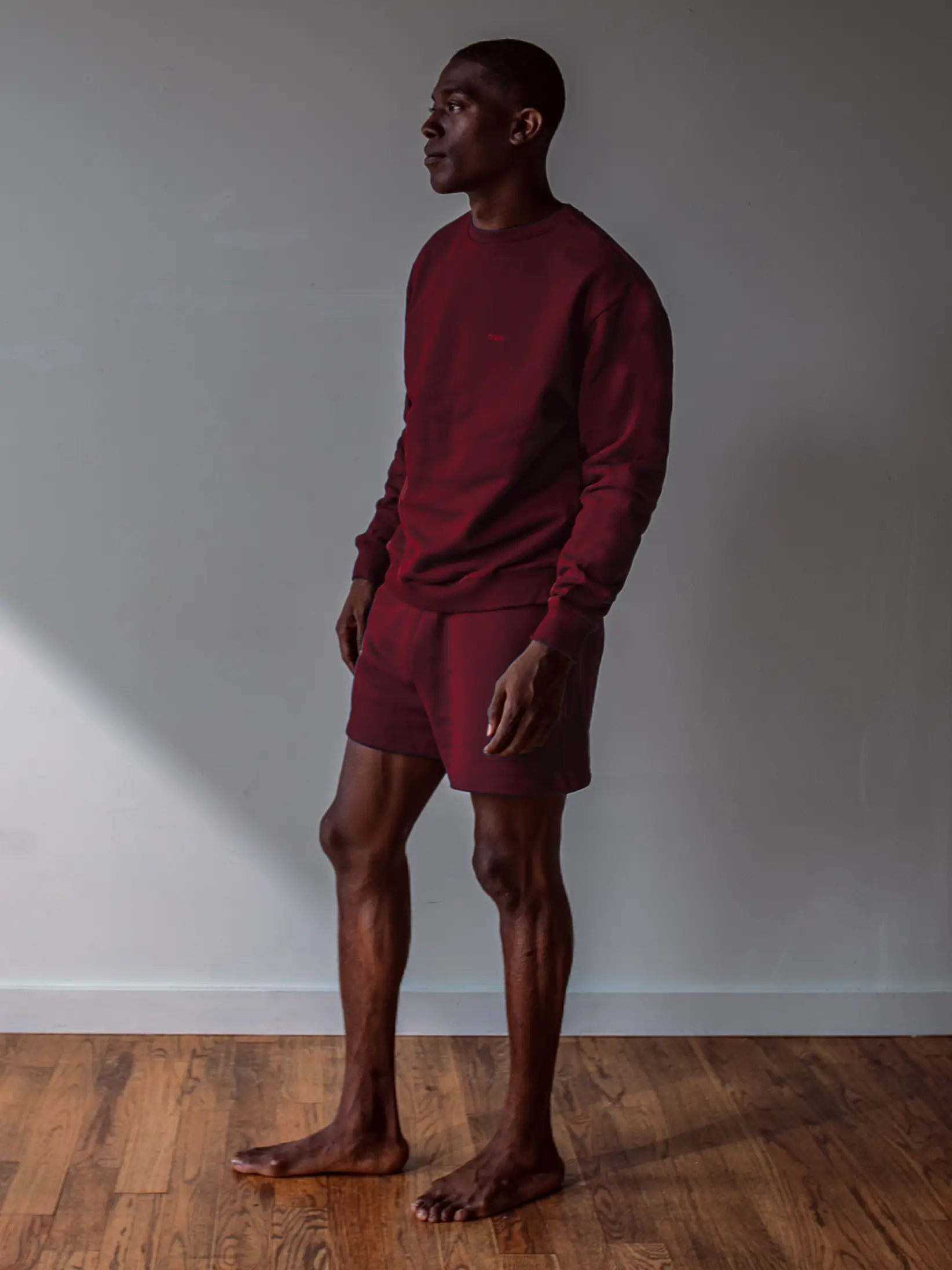 Close-up of a single green leaf against a white background.