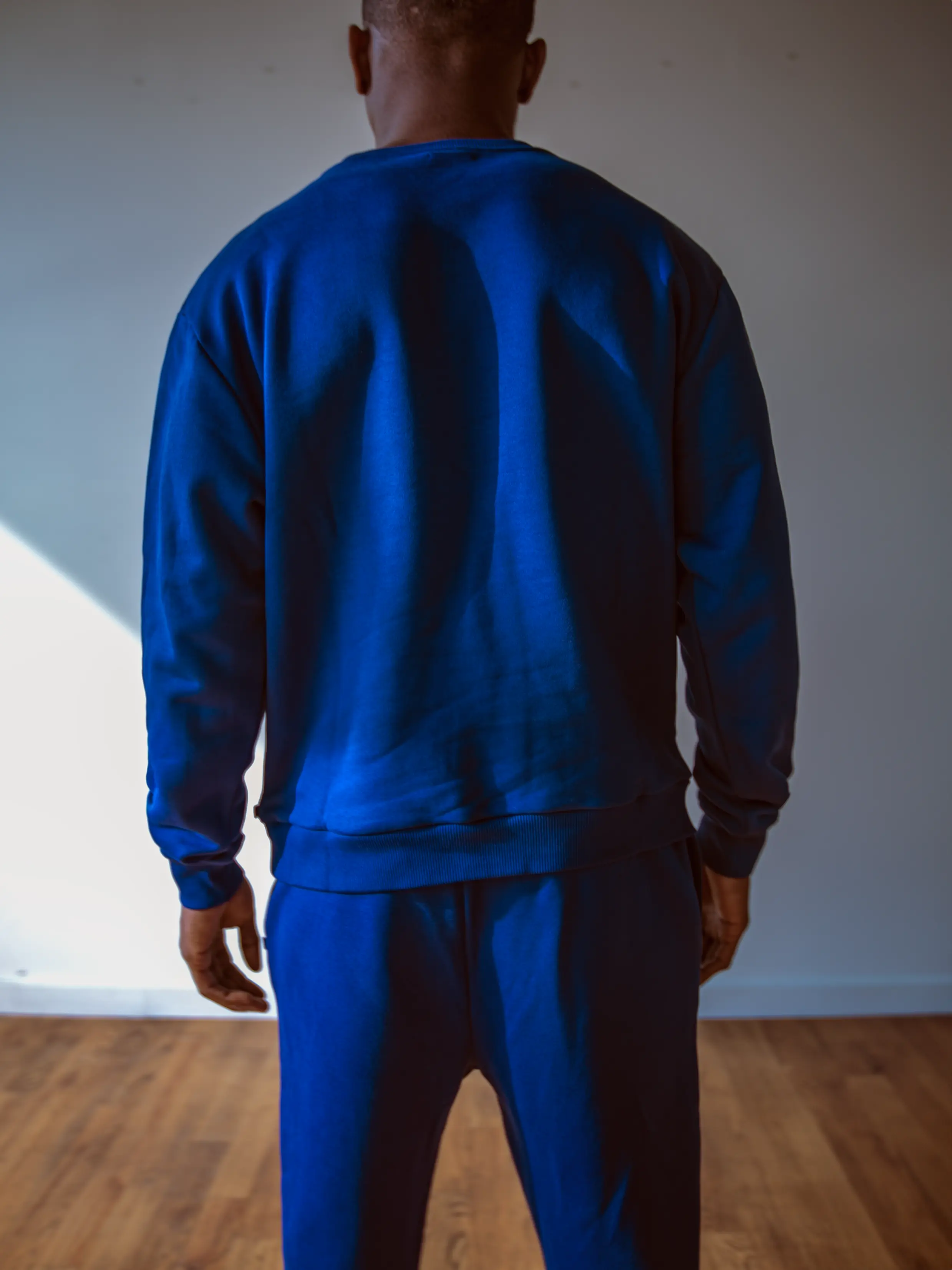 Close-up of a single green leaf against a white background.