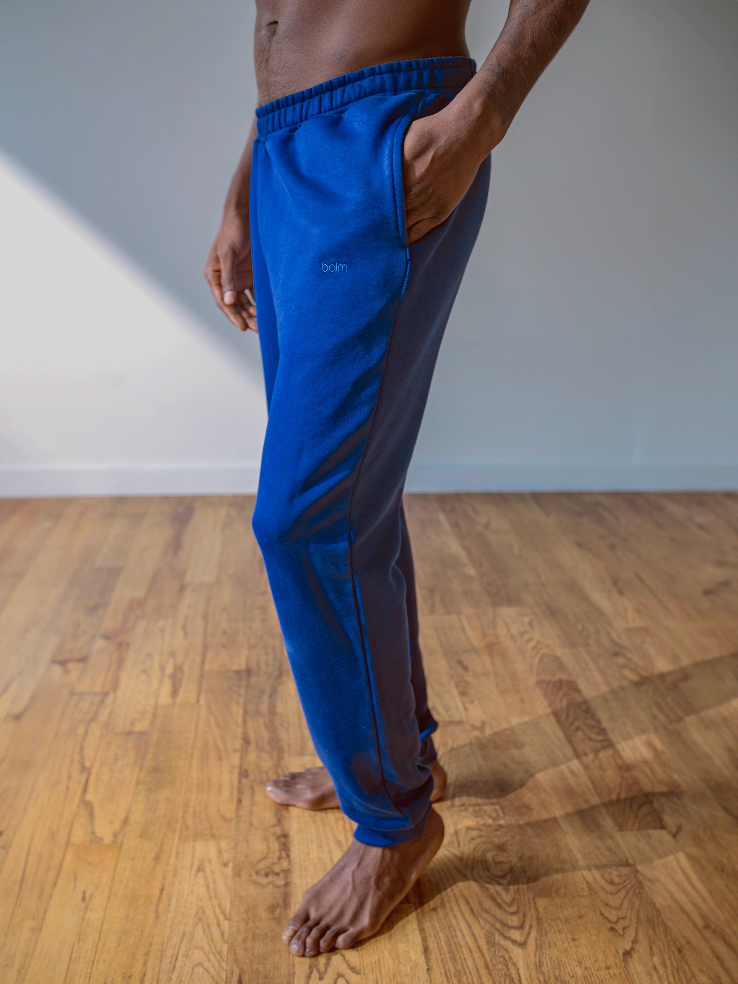 MEN'S CERULEAN JOGGERS
