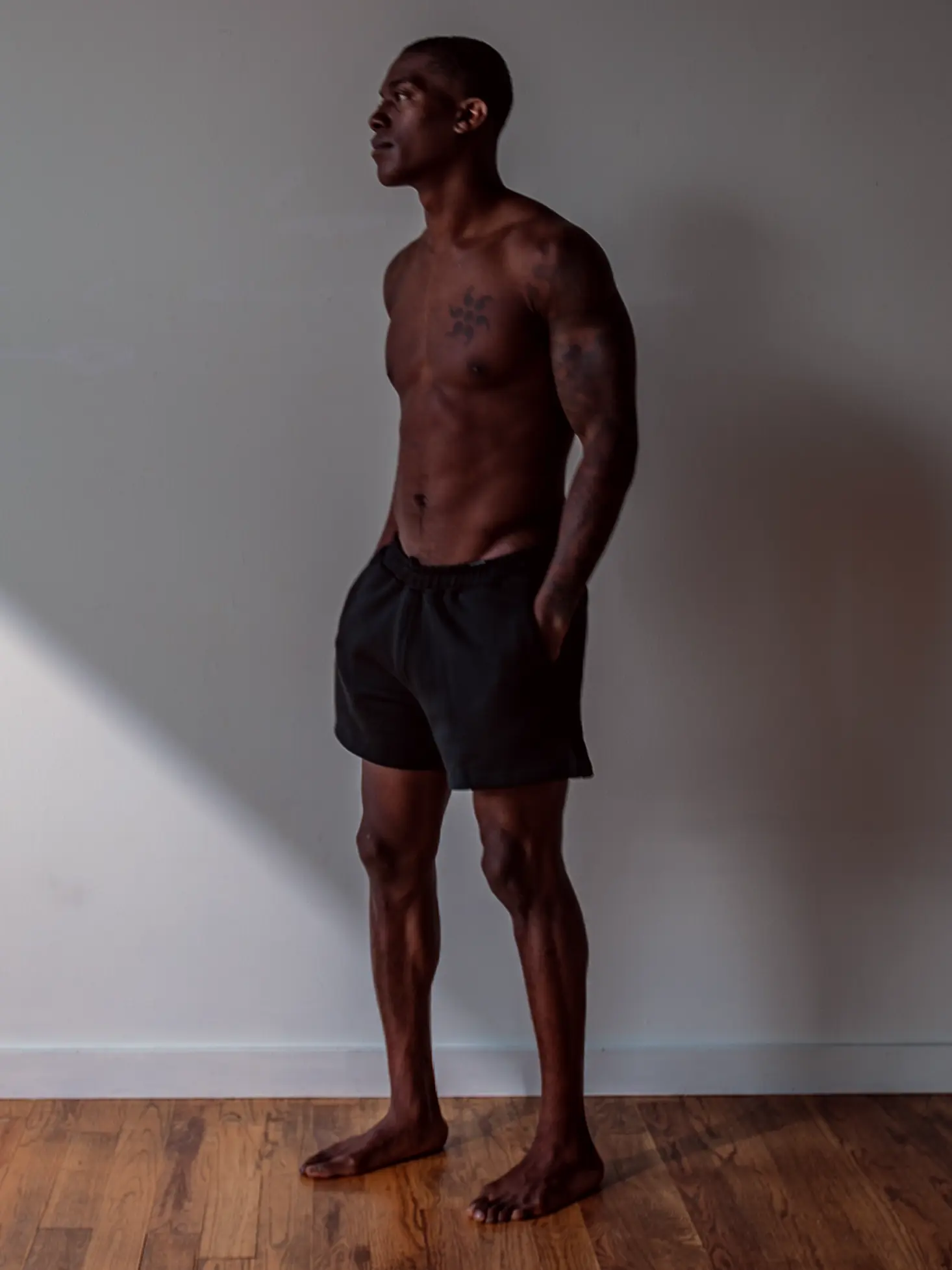 MENS OBSIDIAN 4" SHORTS