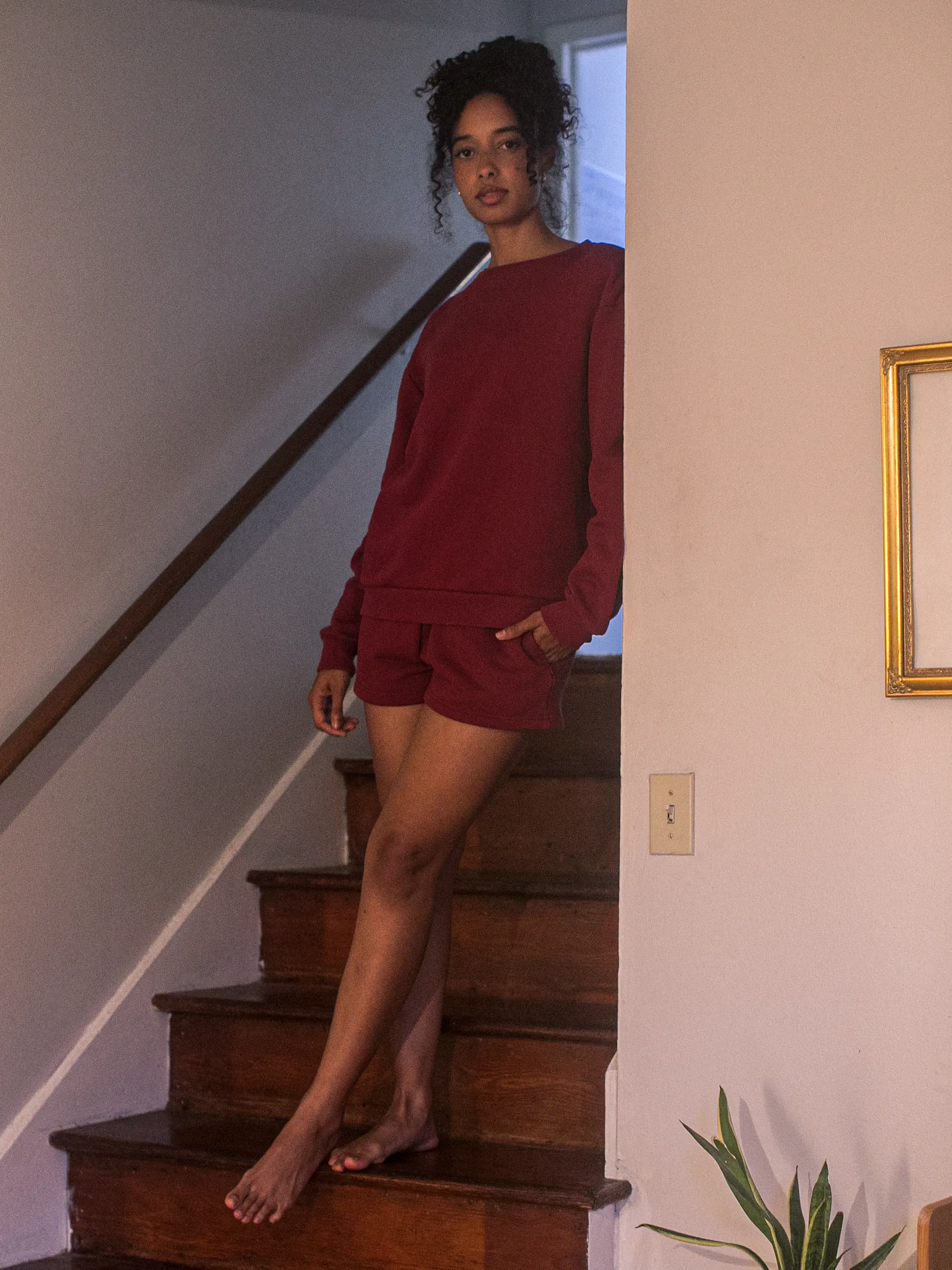 Close-up of a single green leaf against a white background.