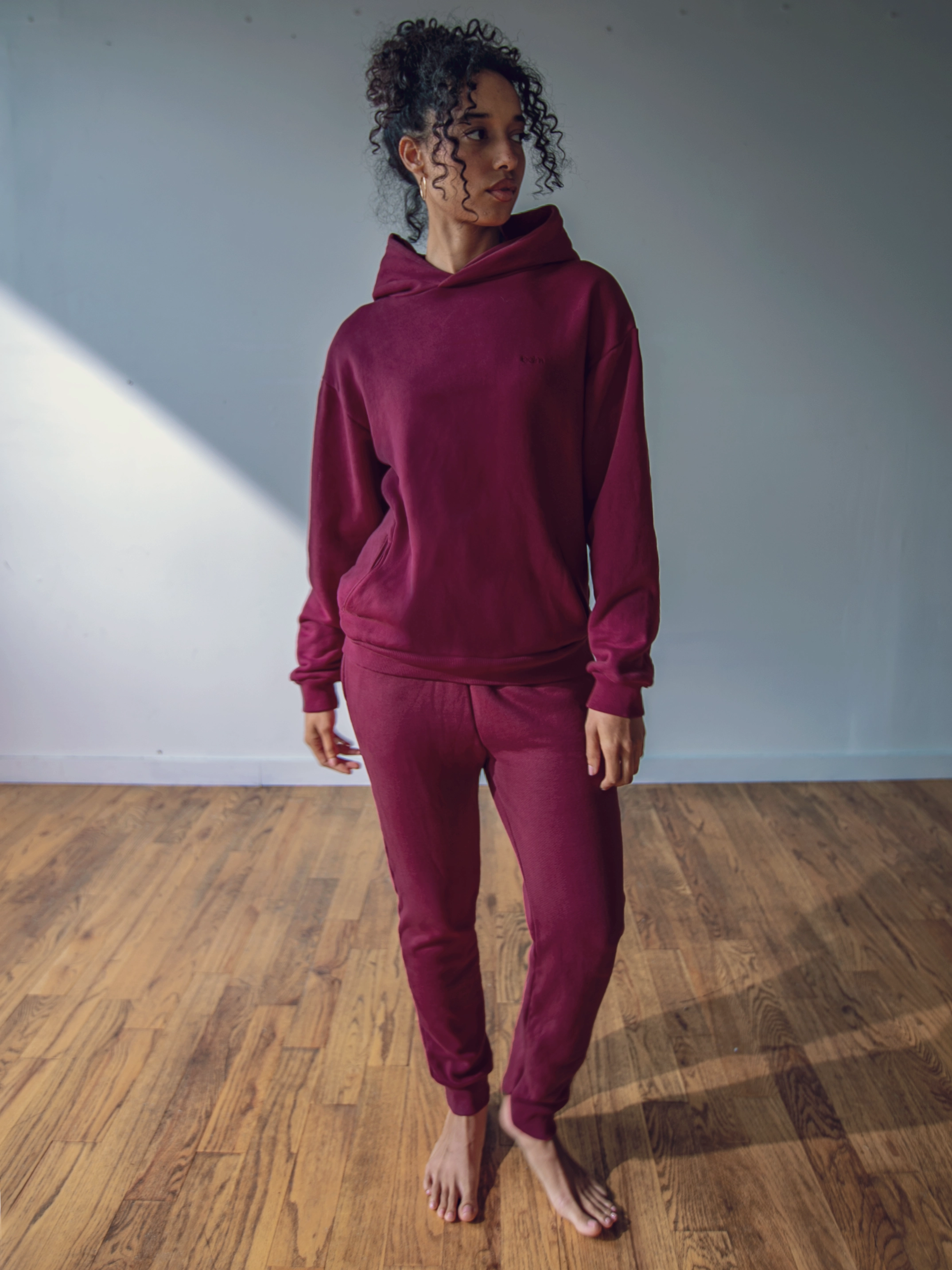 Close-up of a single green leaf against a white background.