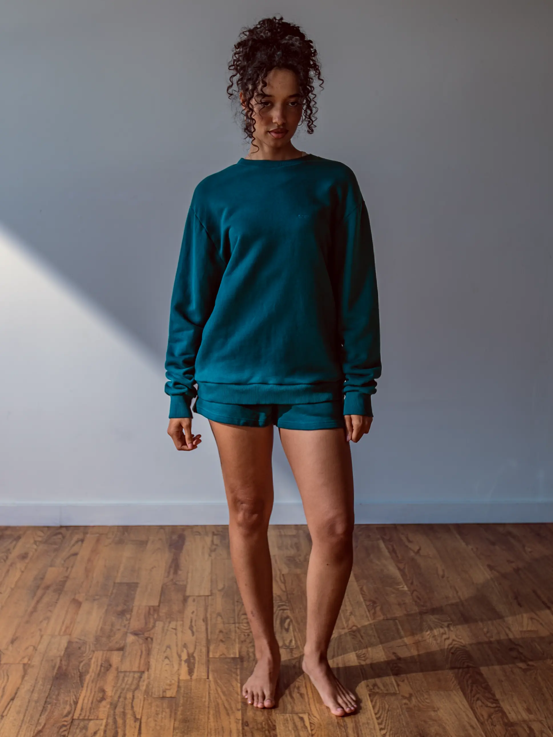 WOMENS EUCALYPTUS CREW