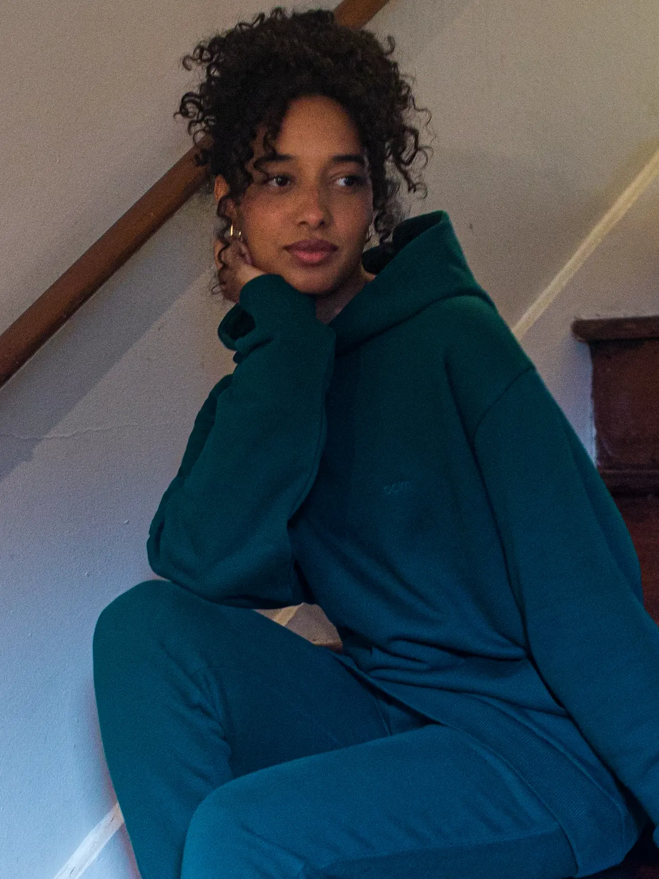 WOMENS EUCALYPTUS HOODIE