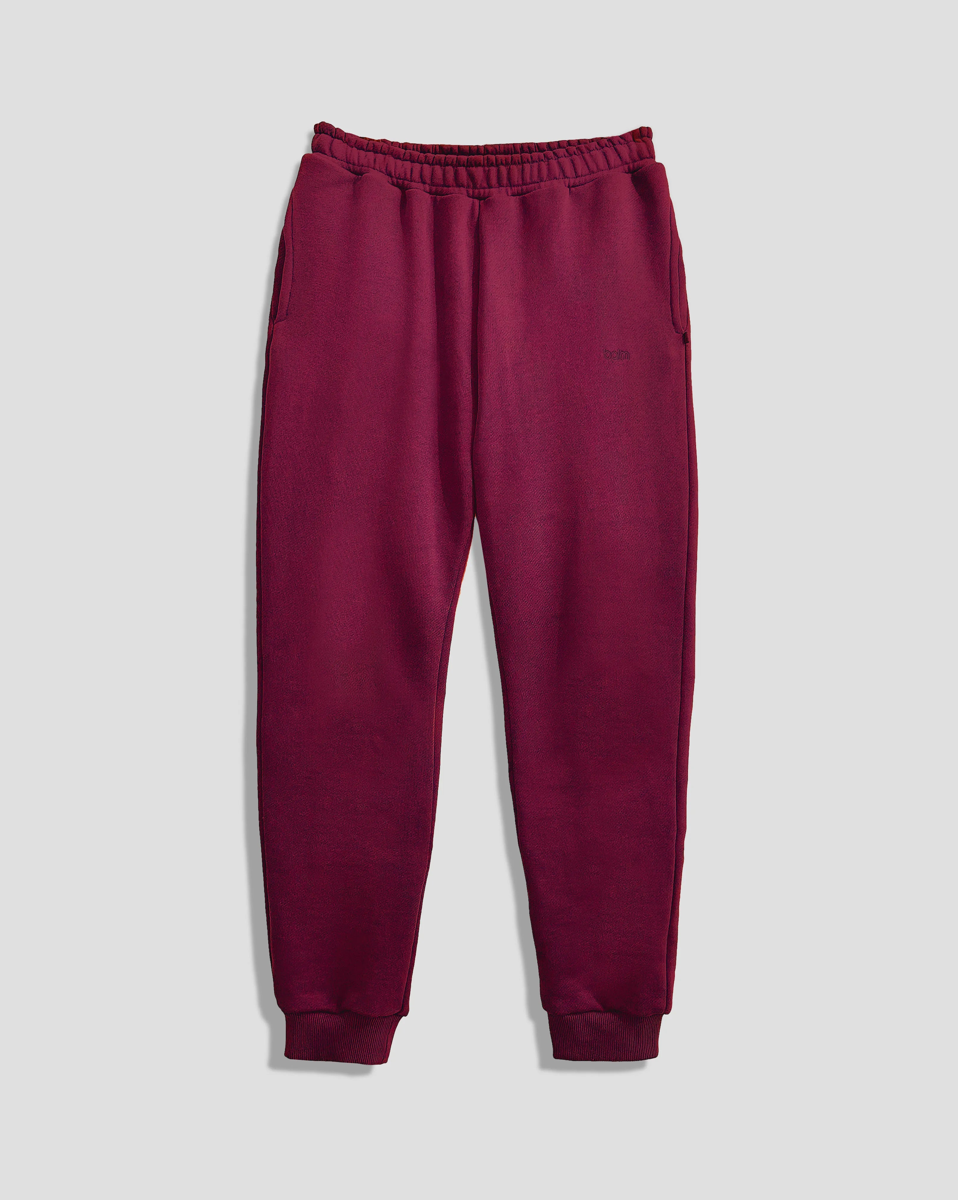 MEN'S BORDEAUX JOGGERS