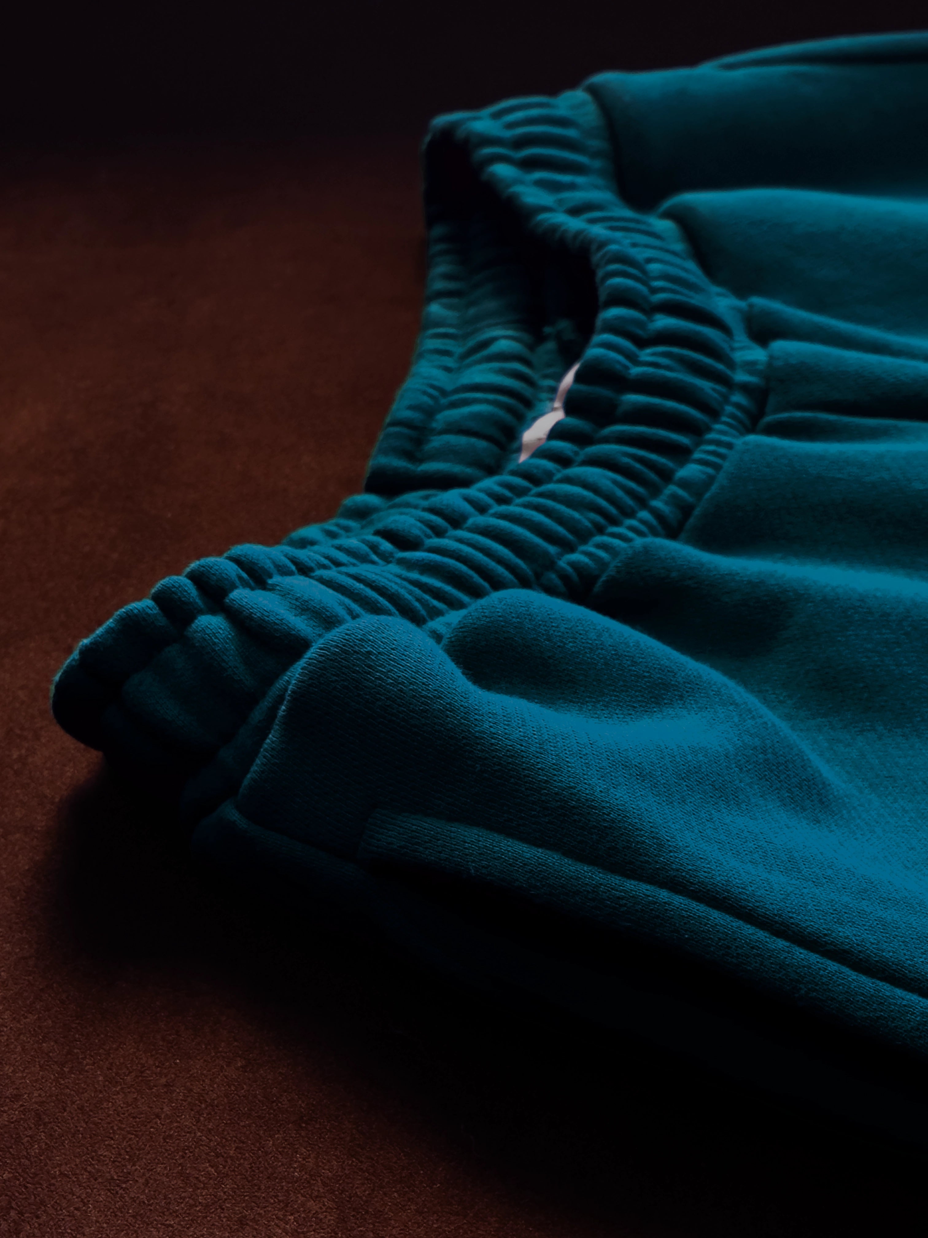Close-up of a single green leaf against a white background.