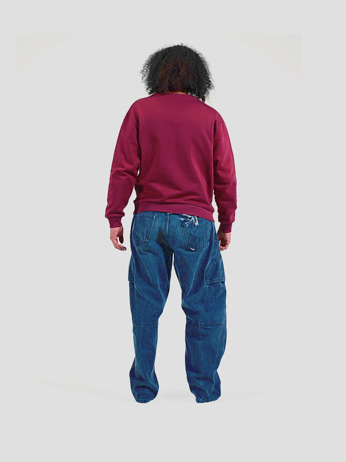 MEN'S BORDEAUX CREW