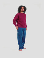 MEN'S BORDEAUX CREW