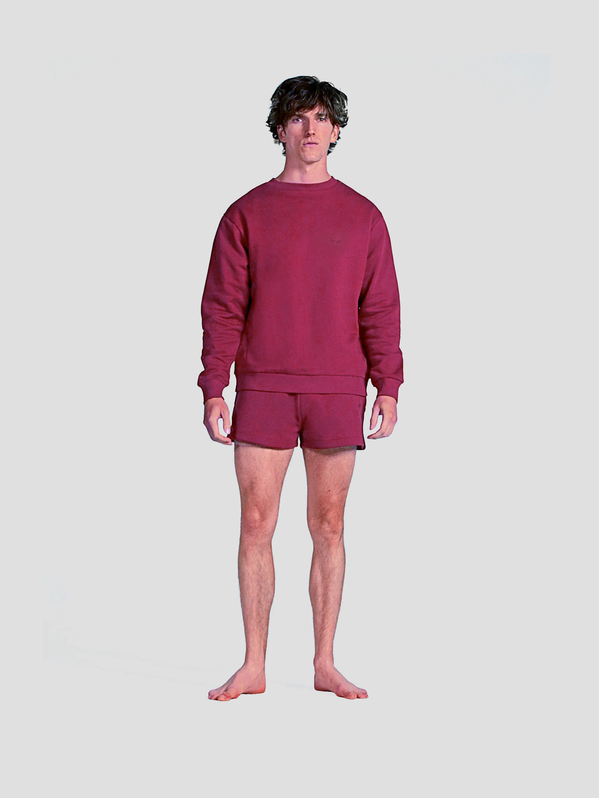 MEN'S BORDEAUX CREW
