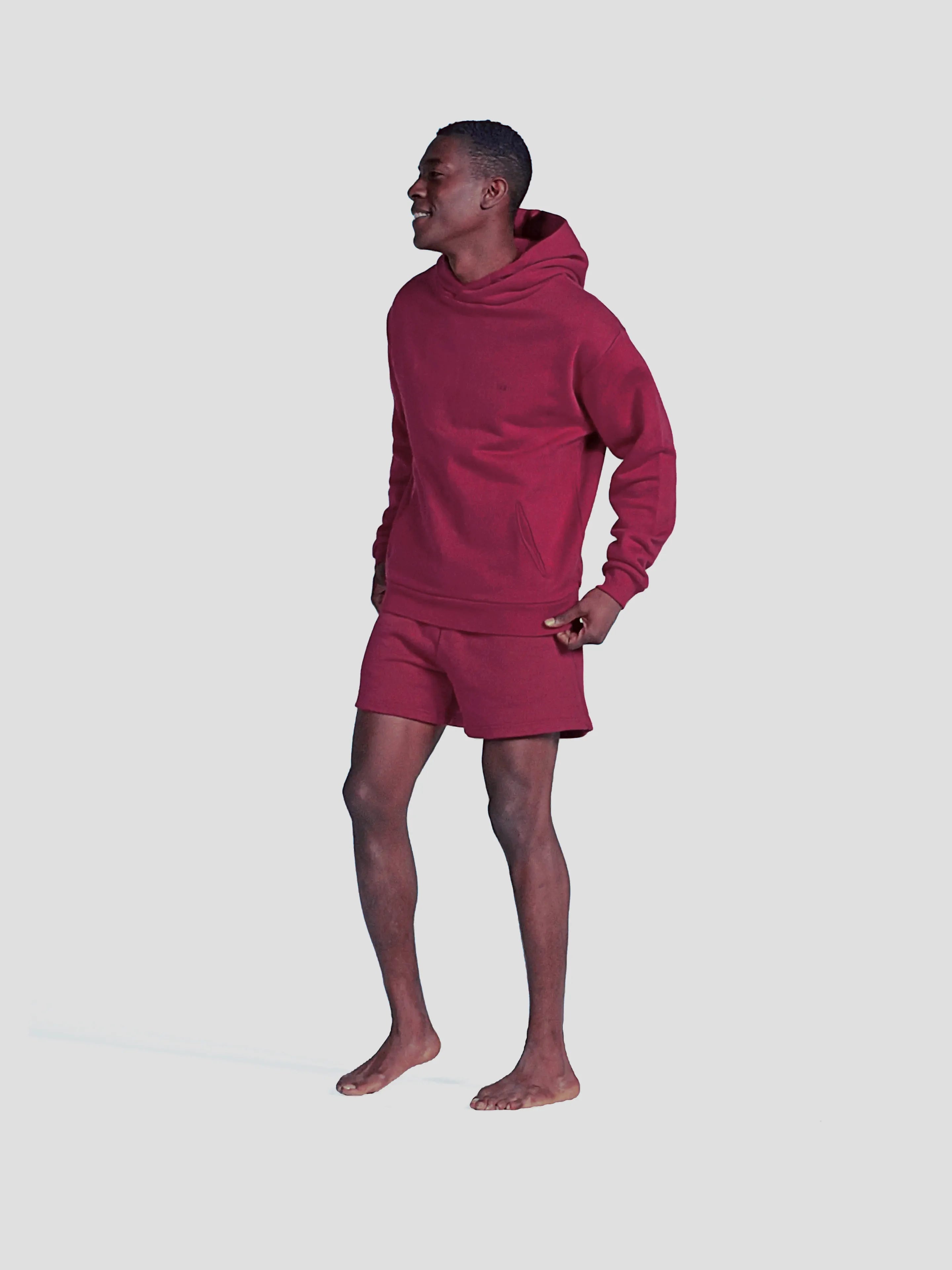 MEN'S BORDEAUX 4" SHORTS