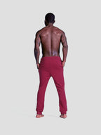 MEN'S BORDEAUX JOGGERS