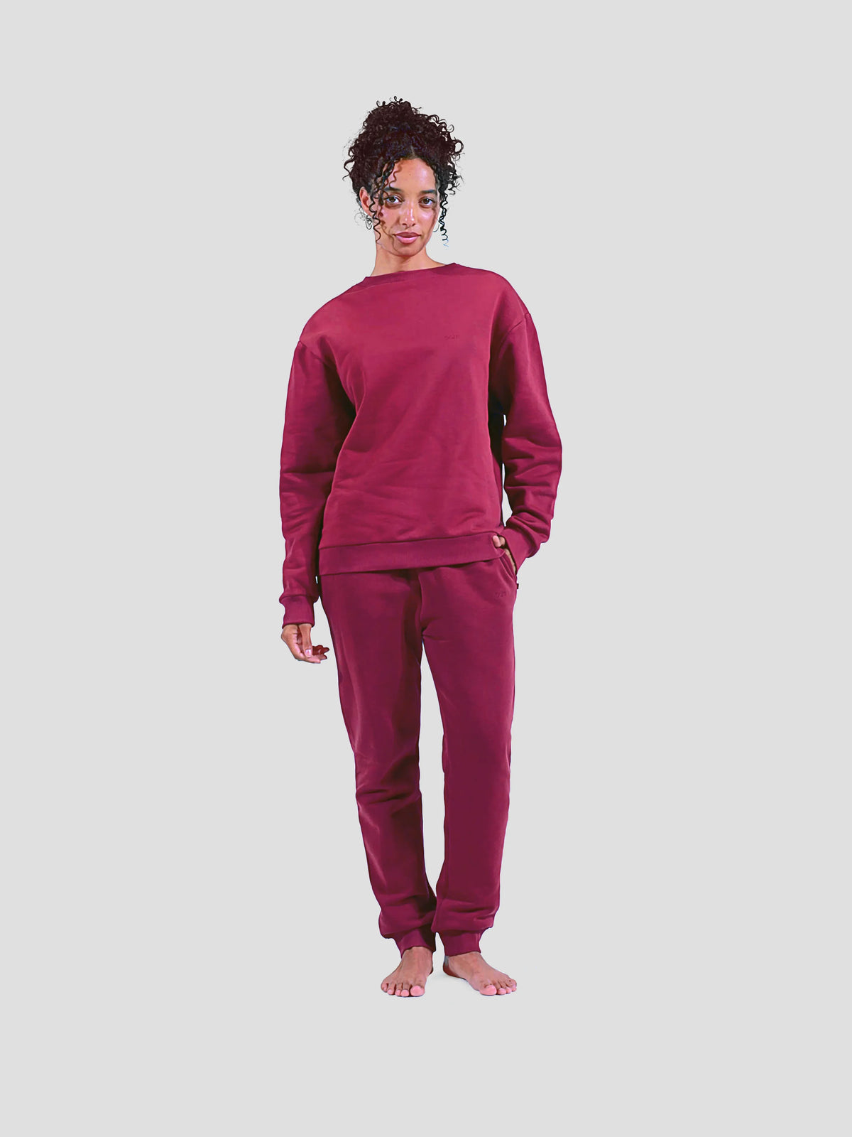 WOMEN'S BORDEAUX CREW