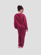 WOMEN'S BORDEAUX CREW