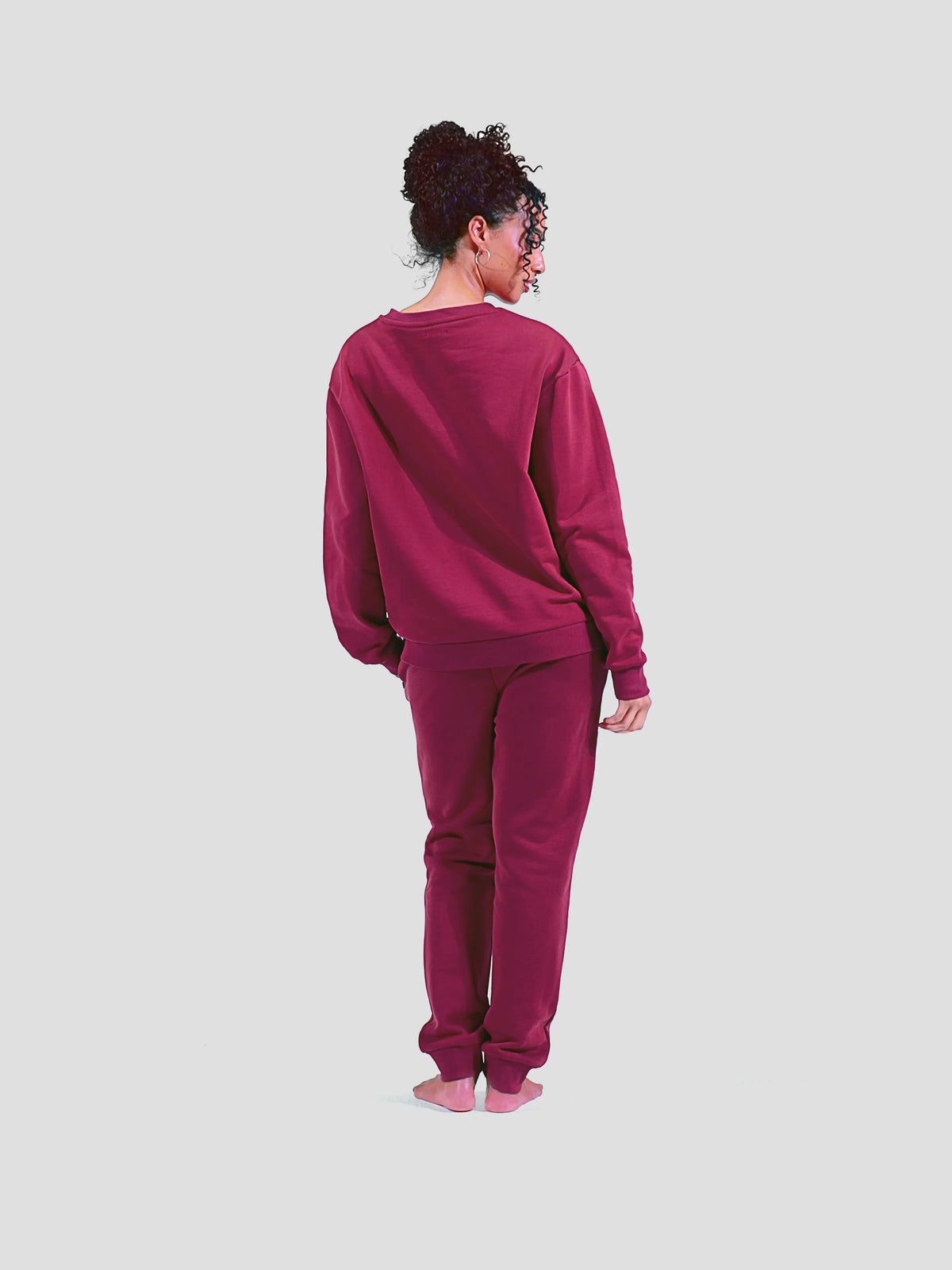 WOMEN'S BORDEAUX CREW