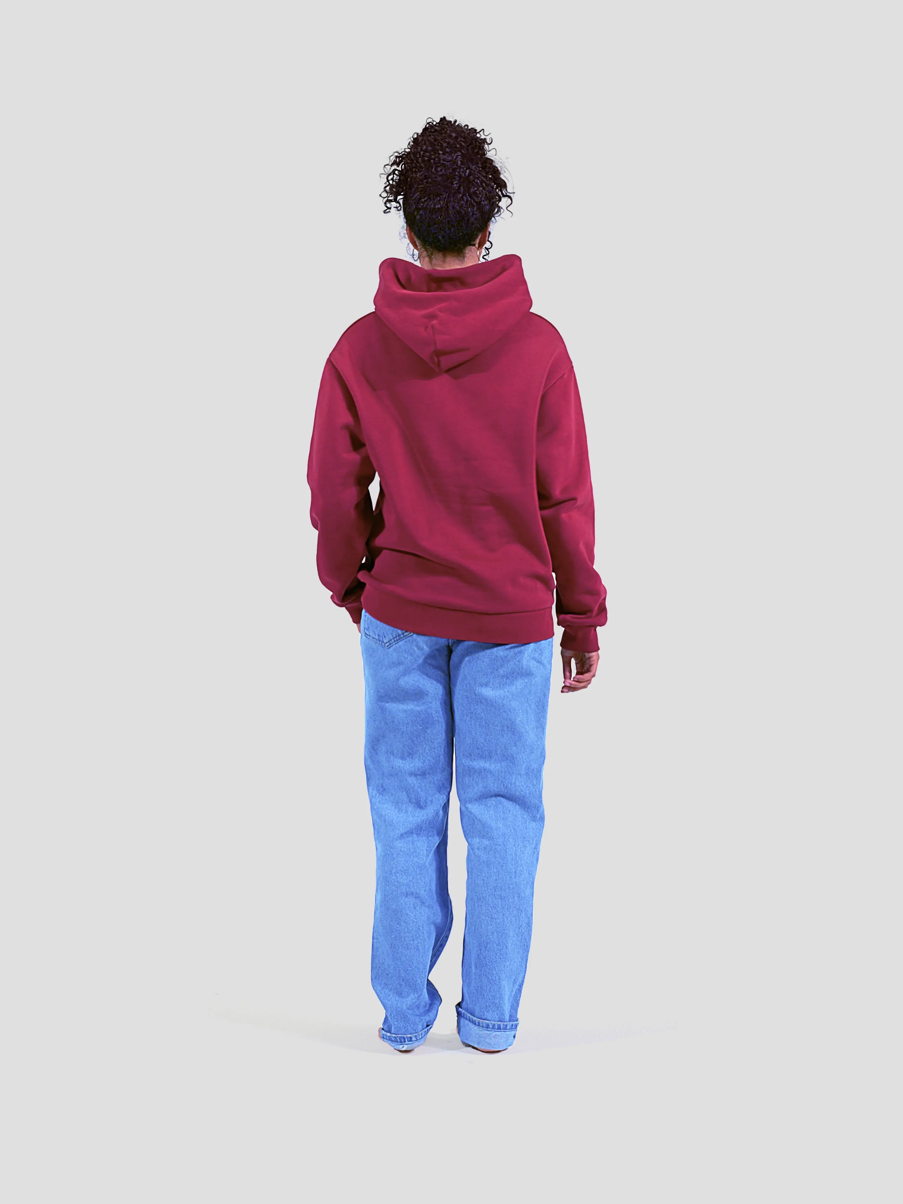 WOMEN'S BORDEAUX HOODIE