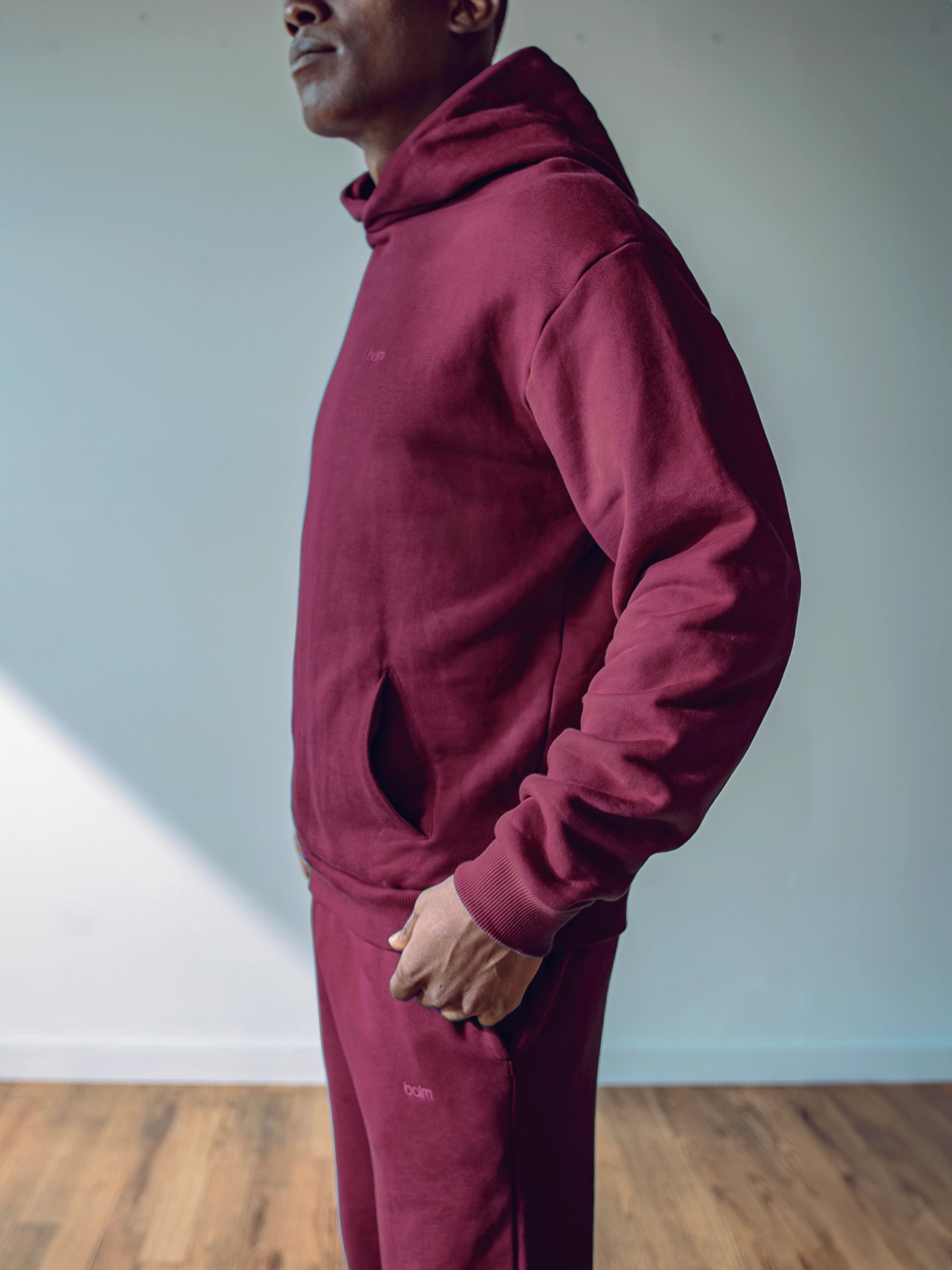 Close-up of a single green leaf against a white background.