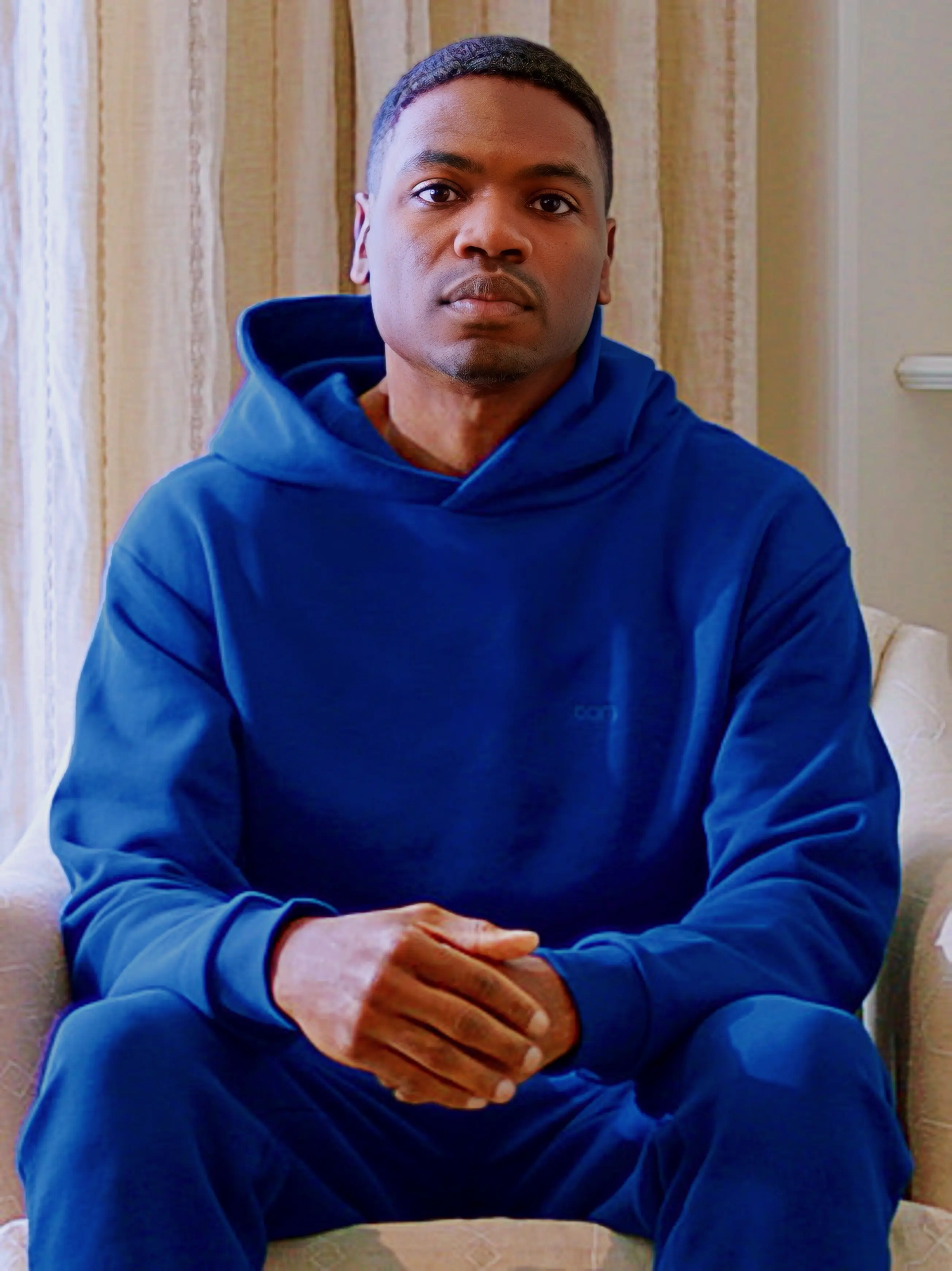 MENS CERULEAN HOODIE