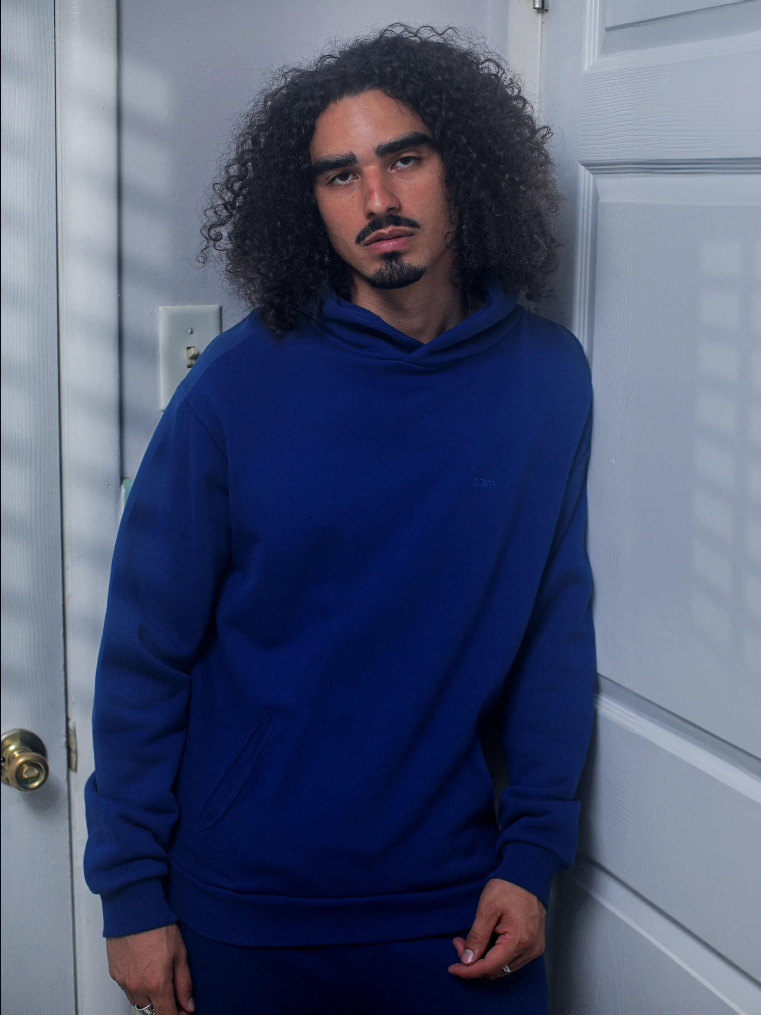 MENS CERULEAN HOODIE