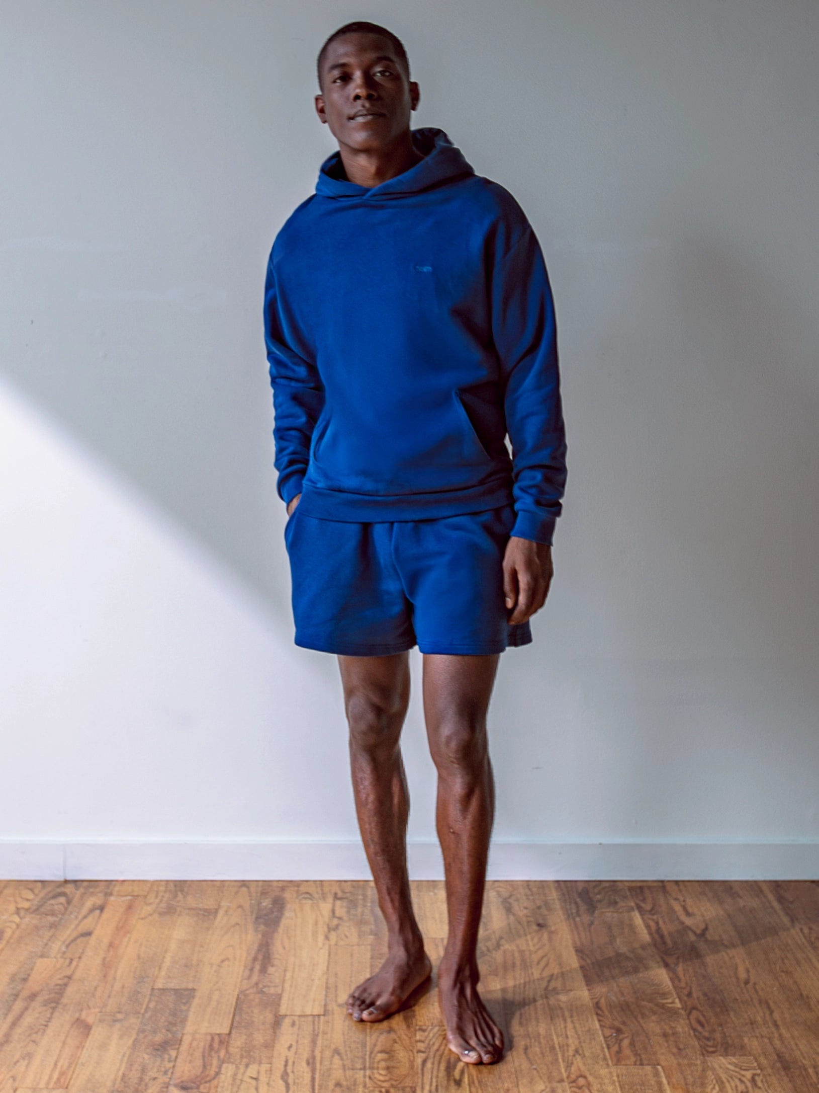 Close-up of a single green leaf against a white background.