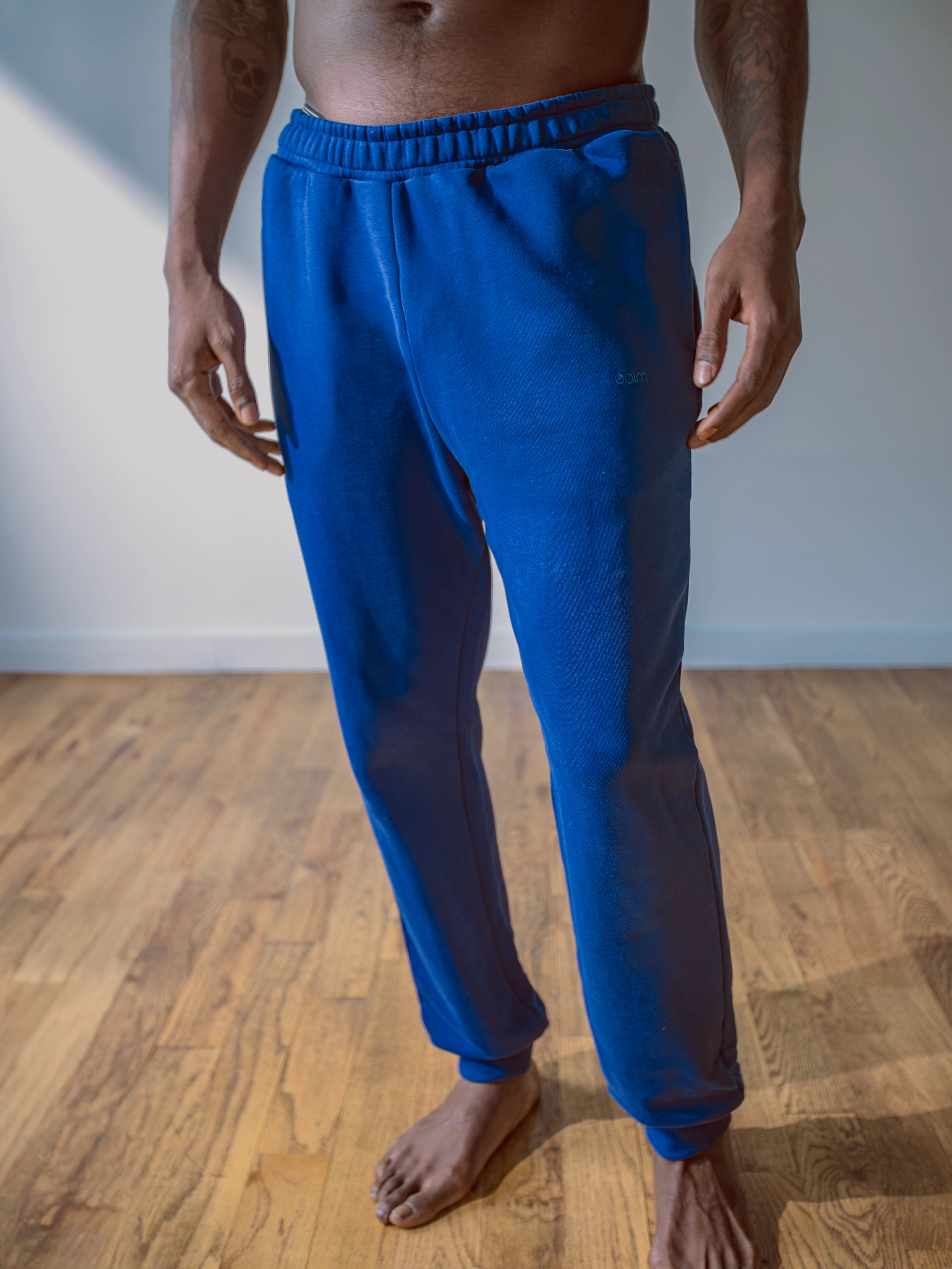 MEN'S CERULEAN JOGGERS