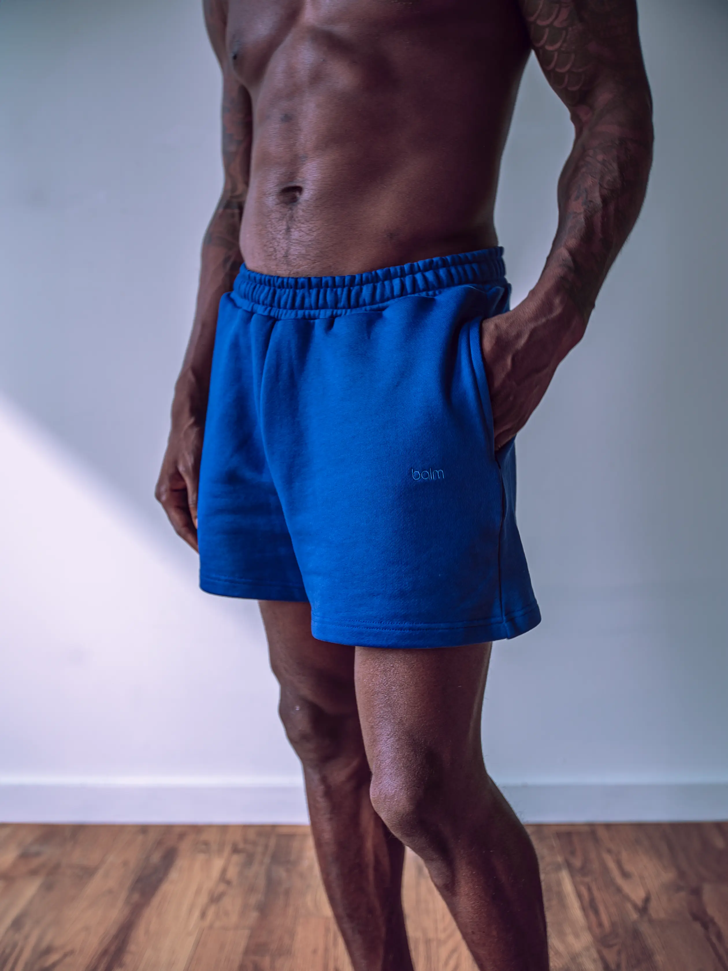MENS CERULEAN 4" SHORTS