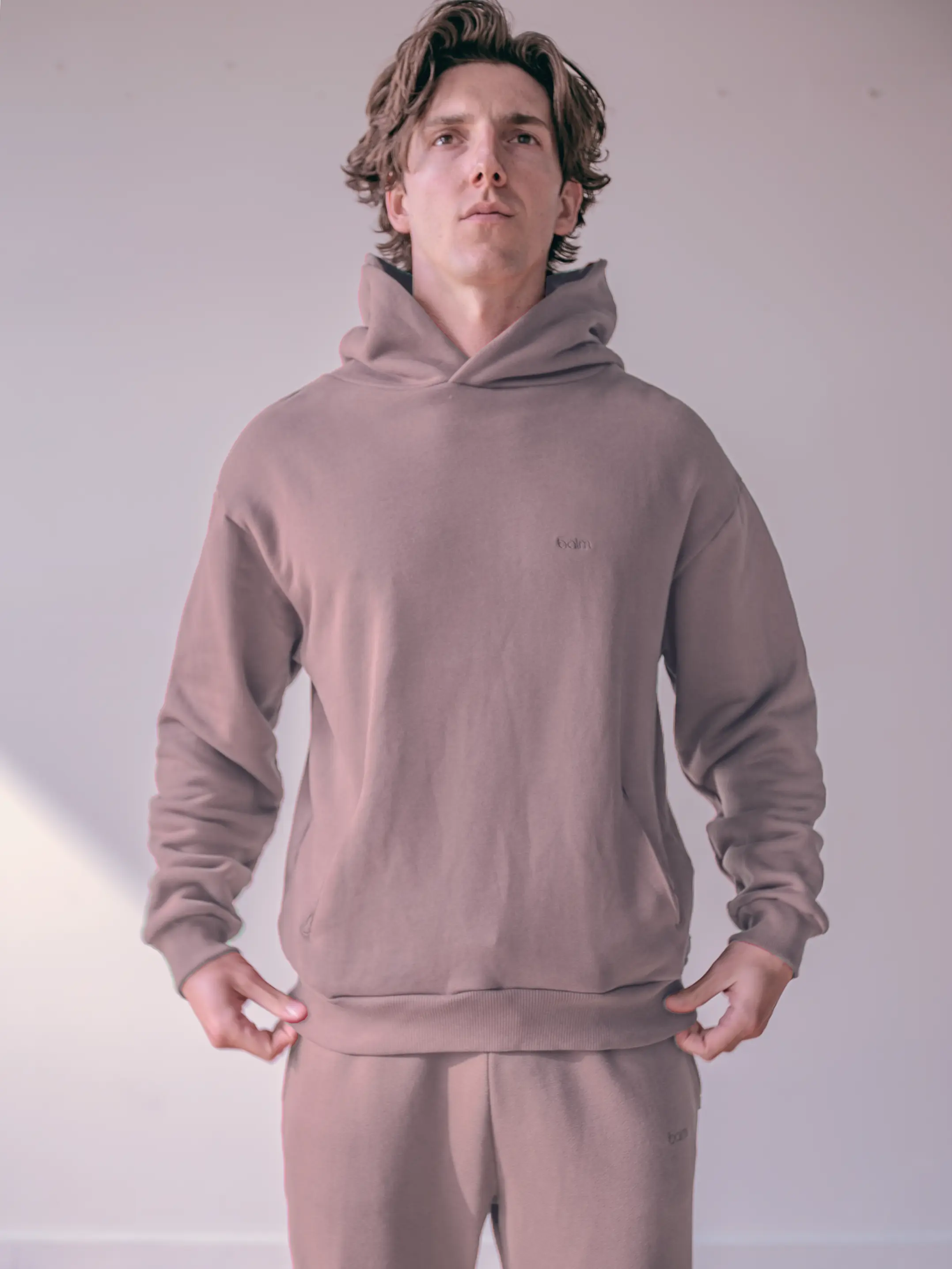 MENS MOCHA HOODIE
