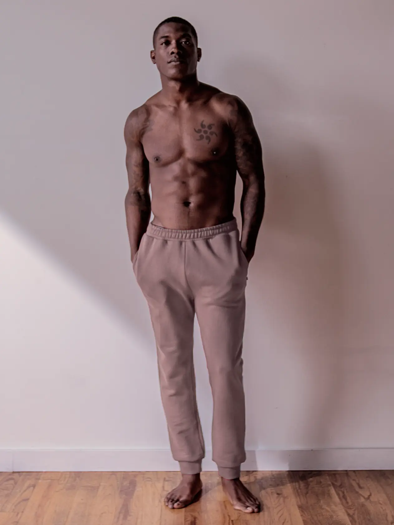 MENS MOCHA JOGGERS