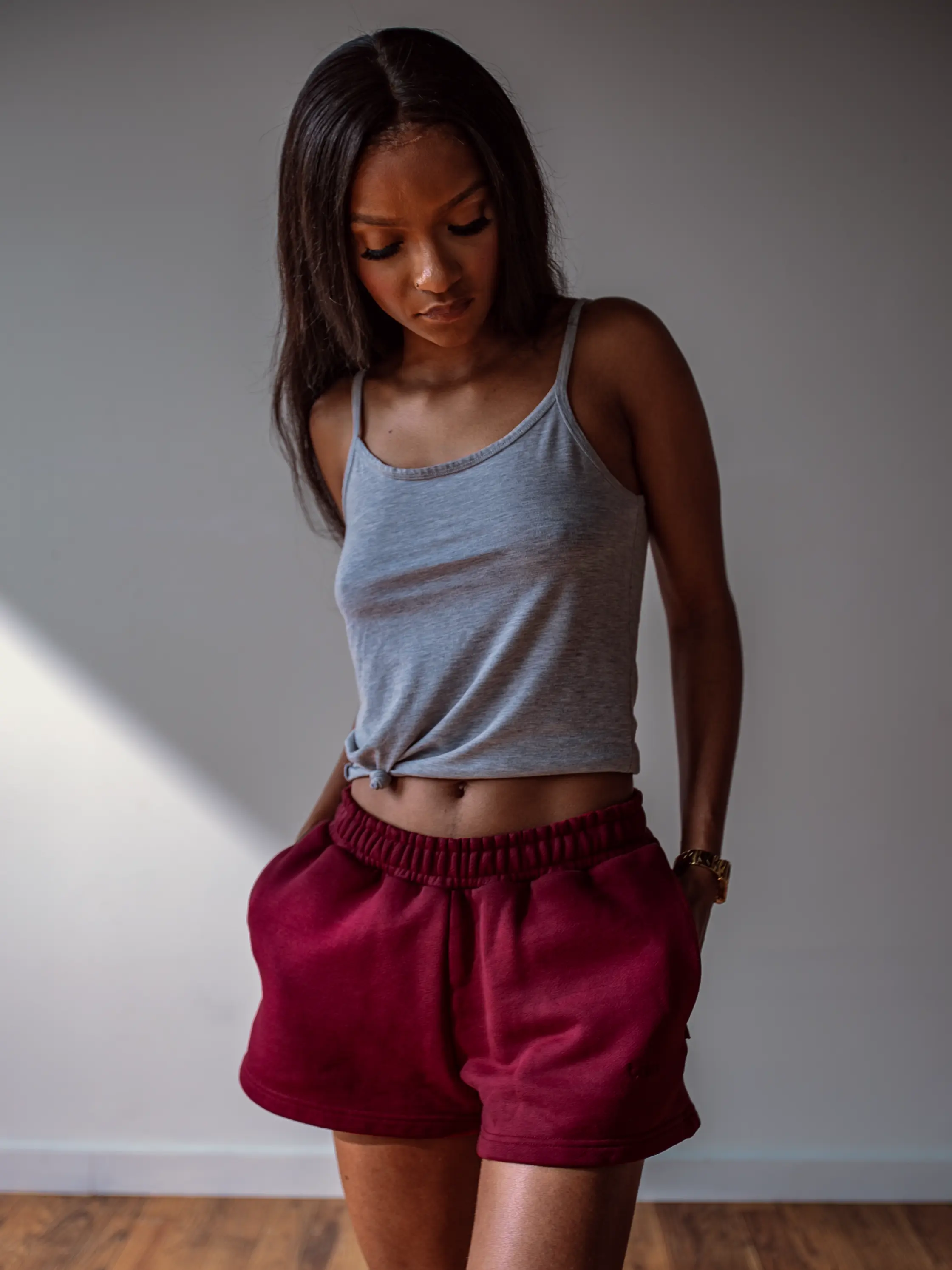 WOMENS BORDEAUX 2" SHORTS