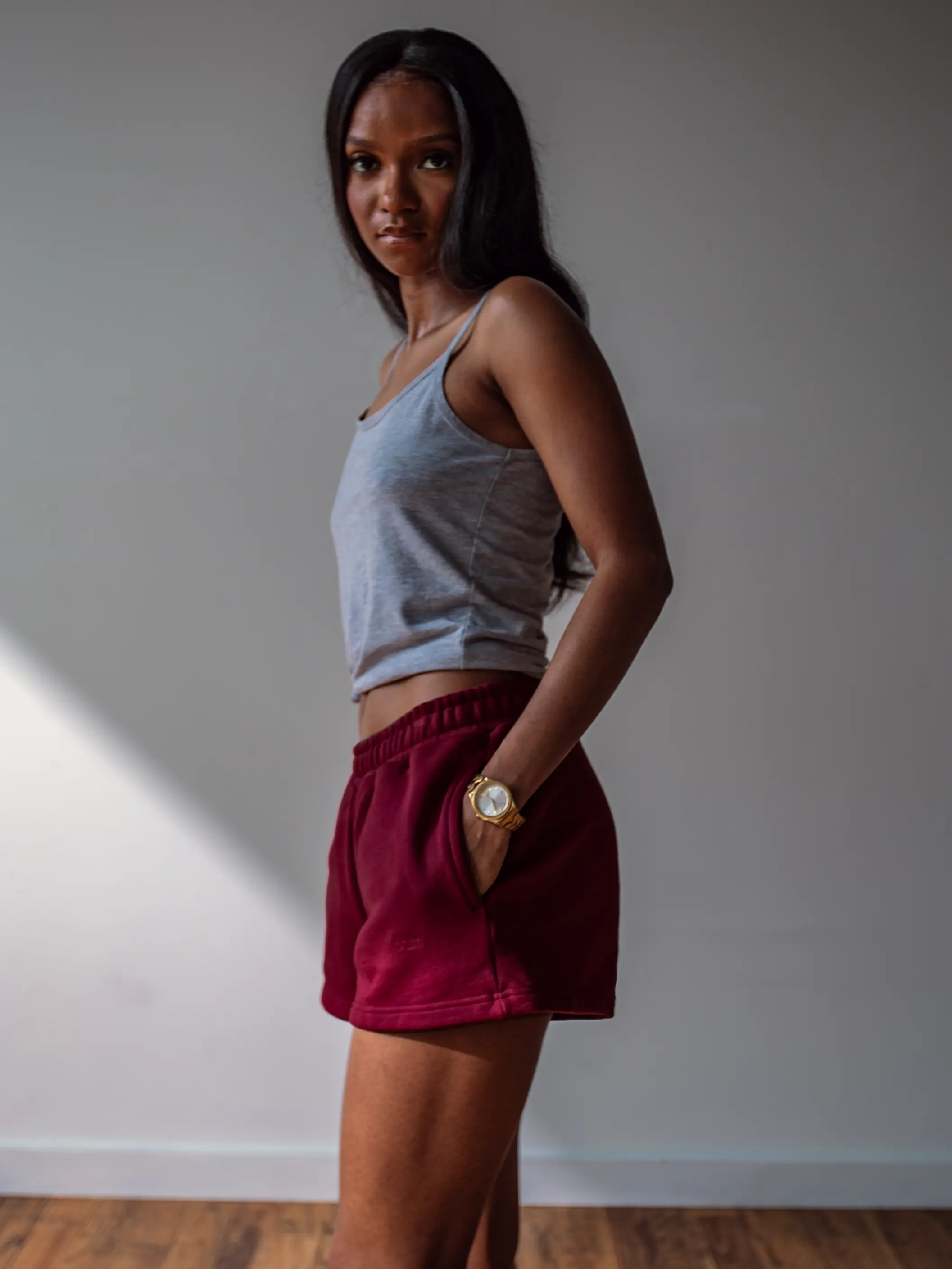 WOMENS BORDEAUX 2" SHORTS