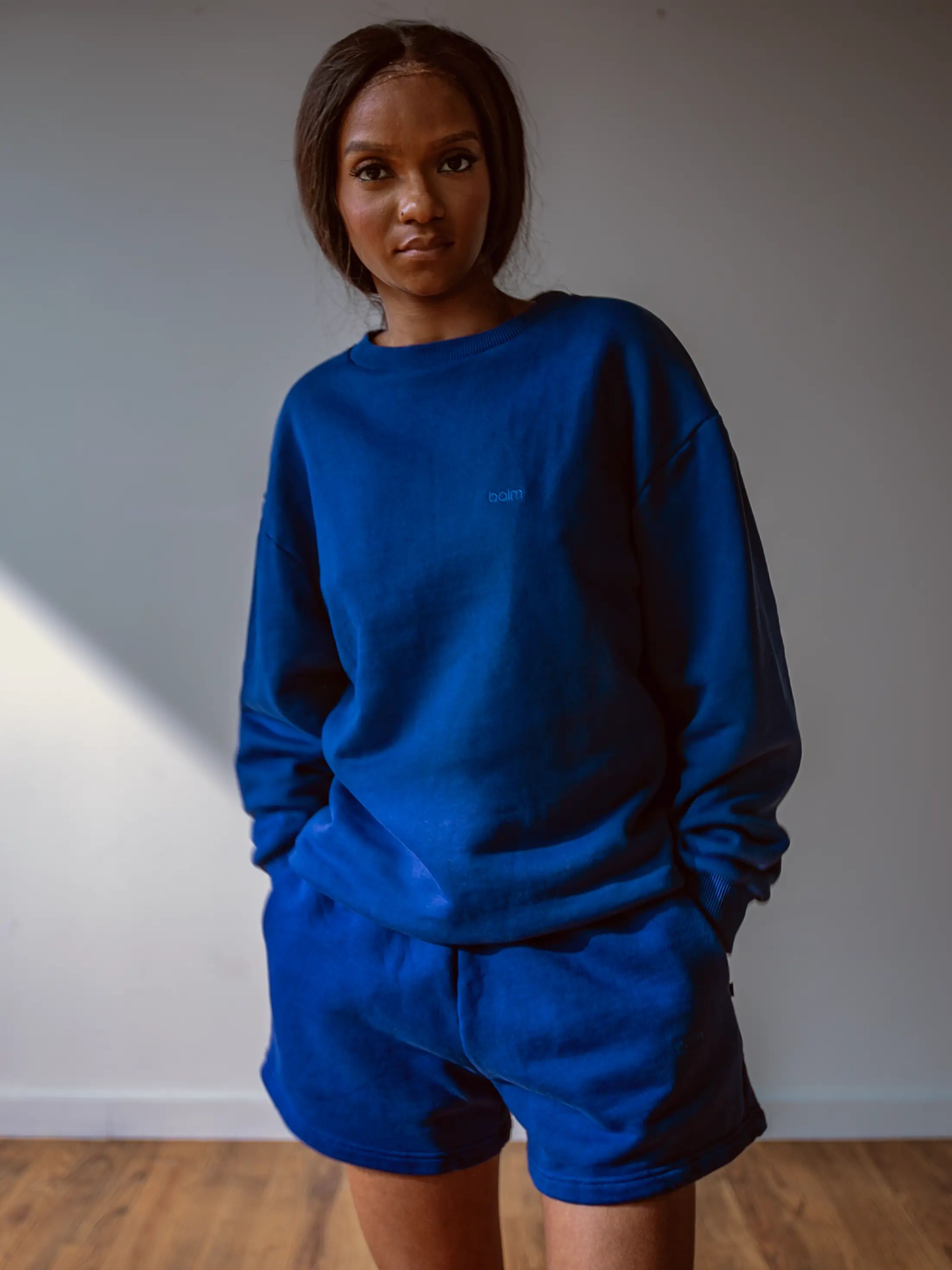 WOMENS CERULEAN CREW
