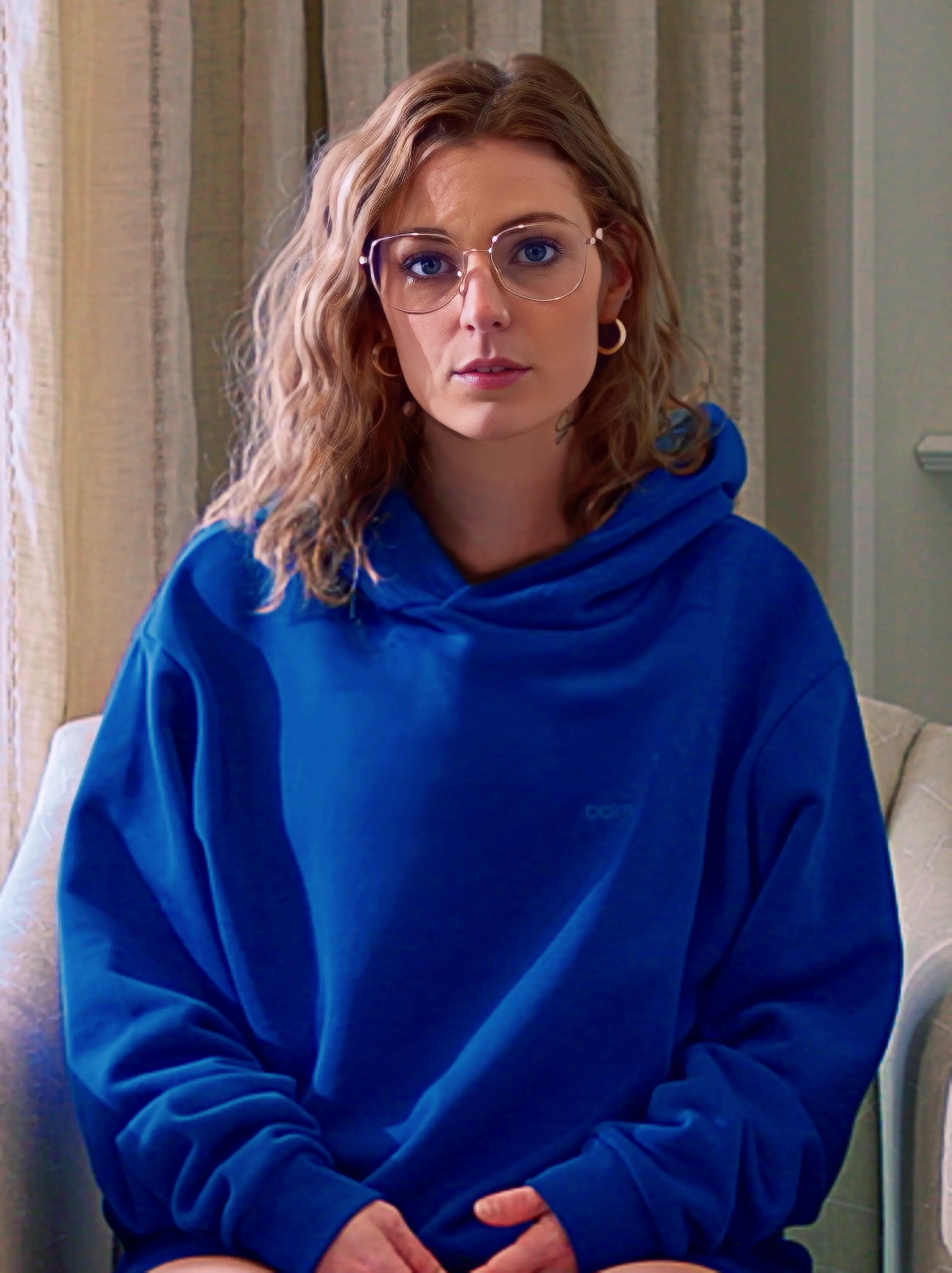 WOMENS CERULEAN HOODIE