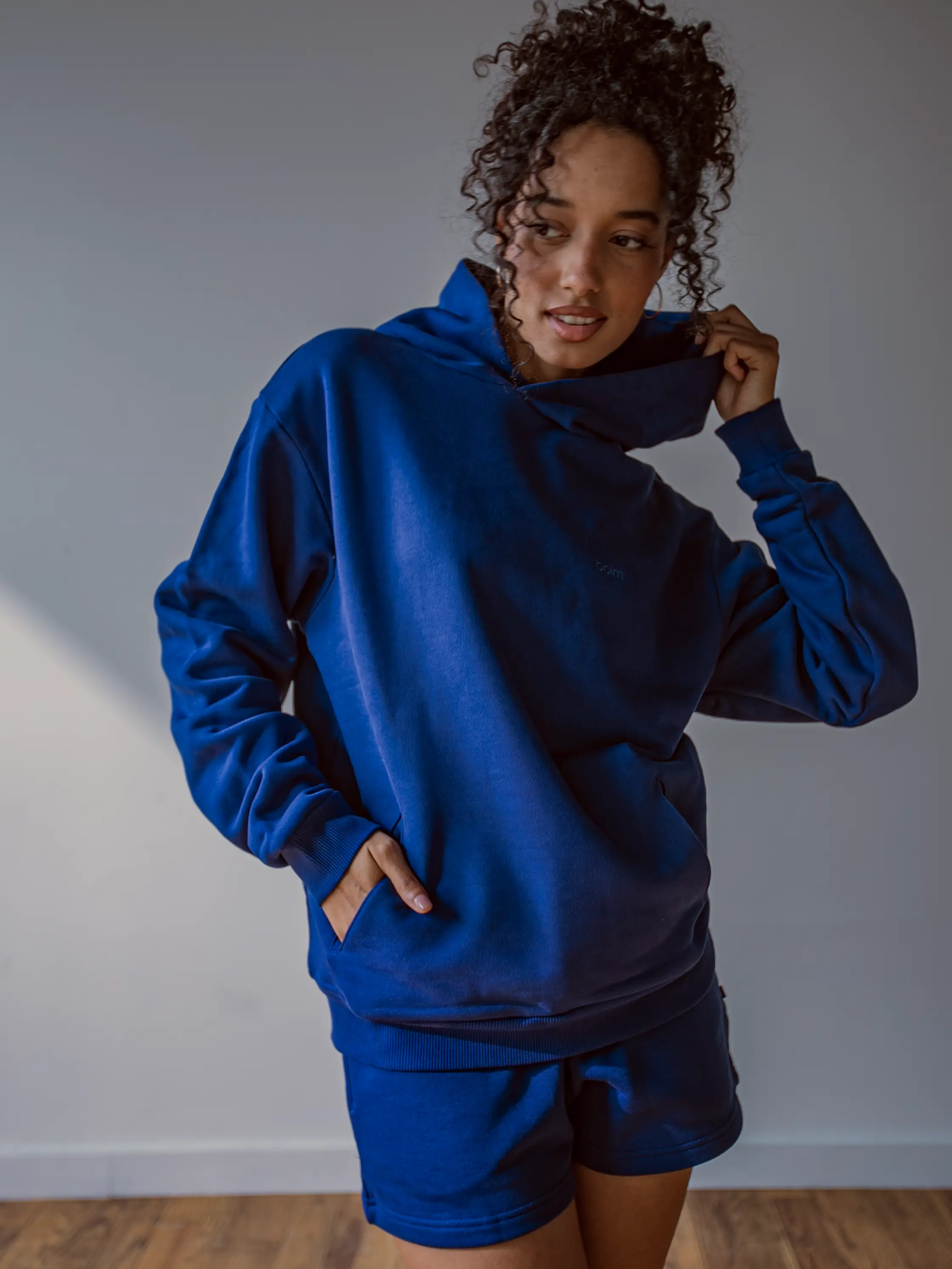 WOMENS CERULEAN HOODIE