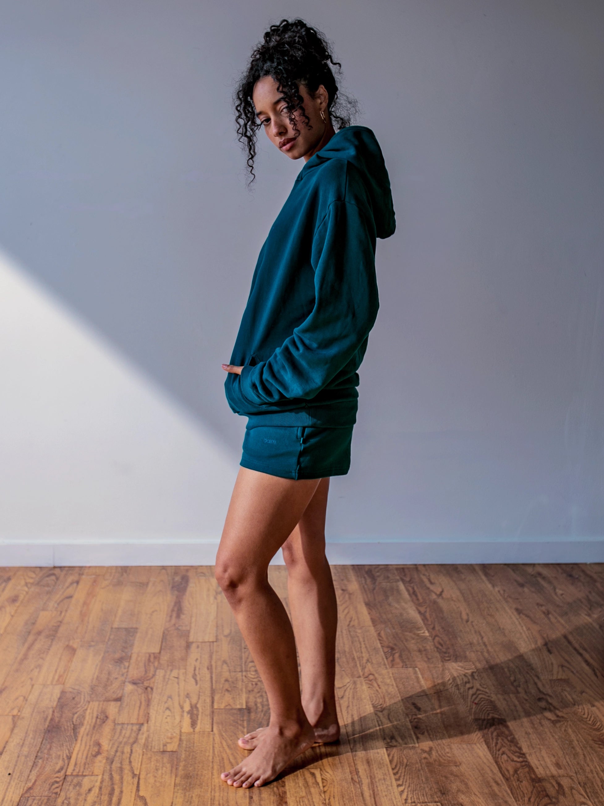 Close-up of a single green leaf against a white background.