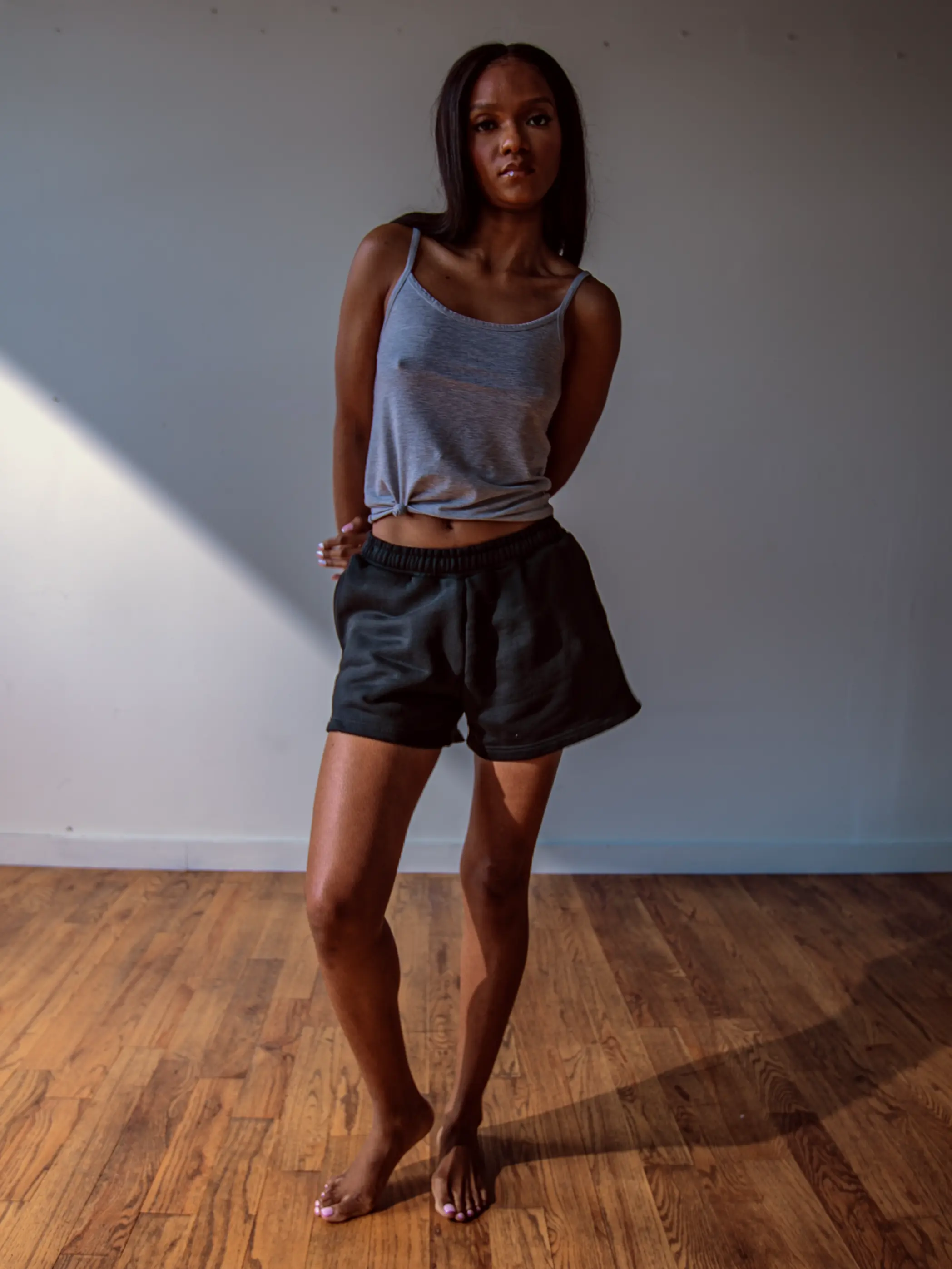 WOMENS OBSIDIAN 4" SHORTS
